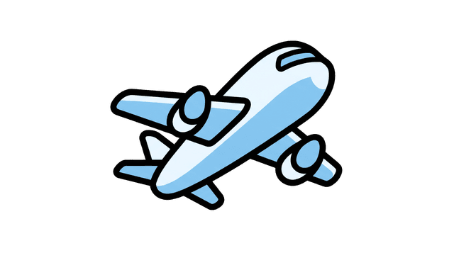 Plane sticker